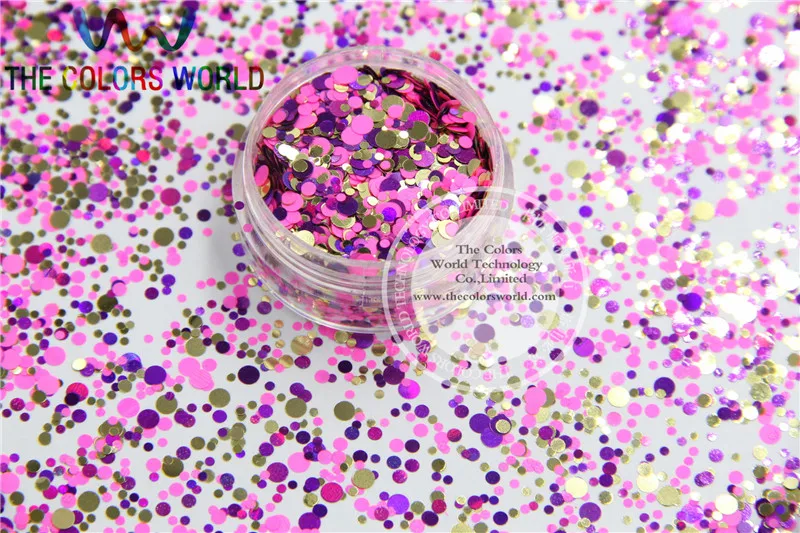 RNM-153 смешанные цвета круглая точка для полировки ногтей материалы рукоделия |