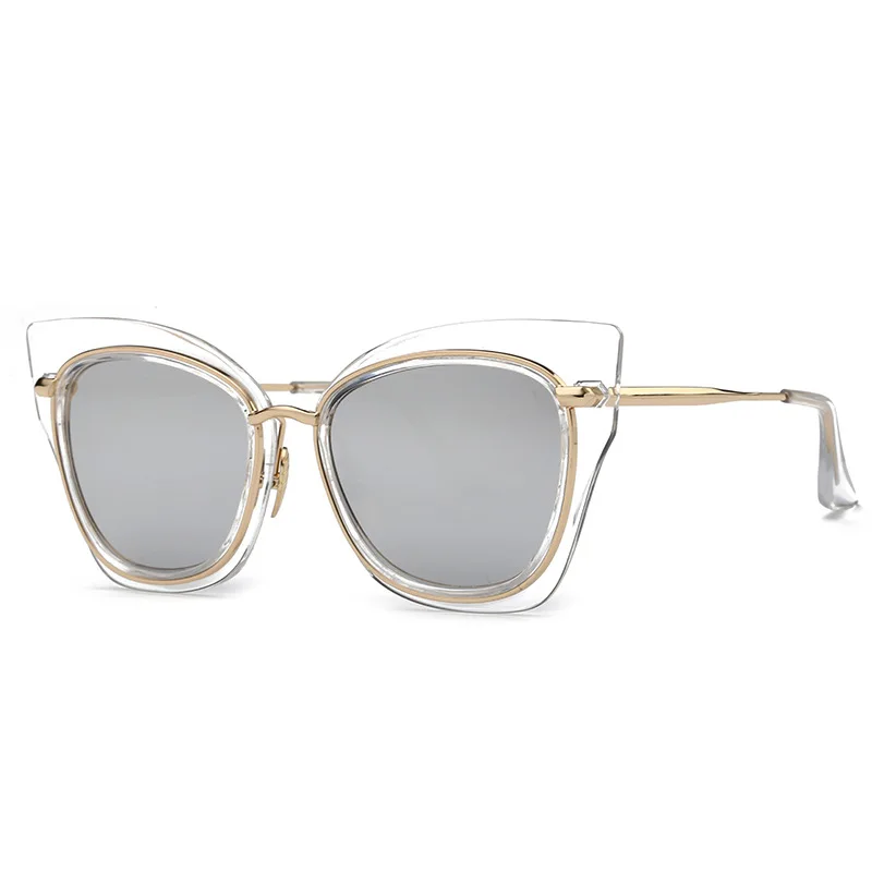 OSG cat глаз Тень Летом Модные Солнцезащитные Очки Женщины Vintage Марка Дизайнер Для