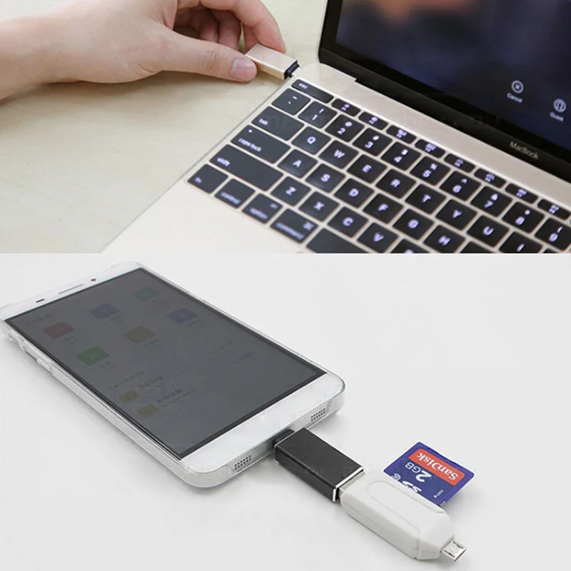Адаптер Type C OTG преобразователь USB3.0 Data Snyc Micro USB 3 1 зарядный порт адаптер для Xiaomi