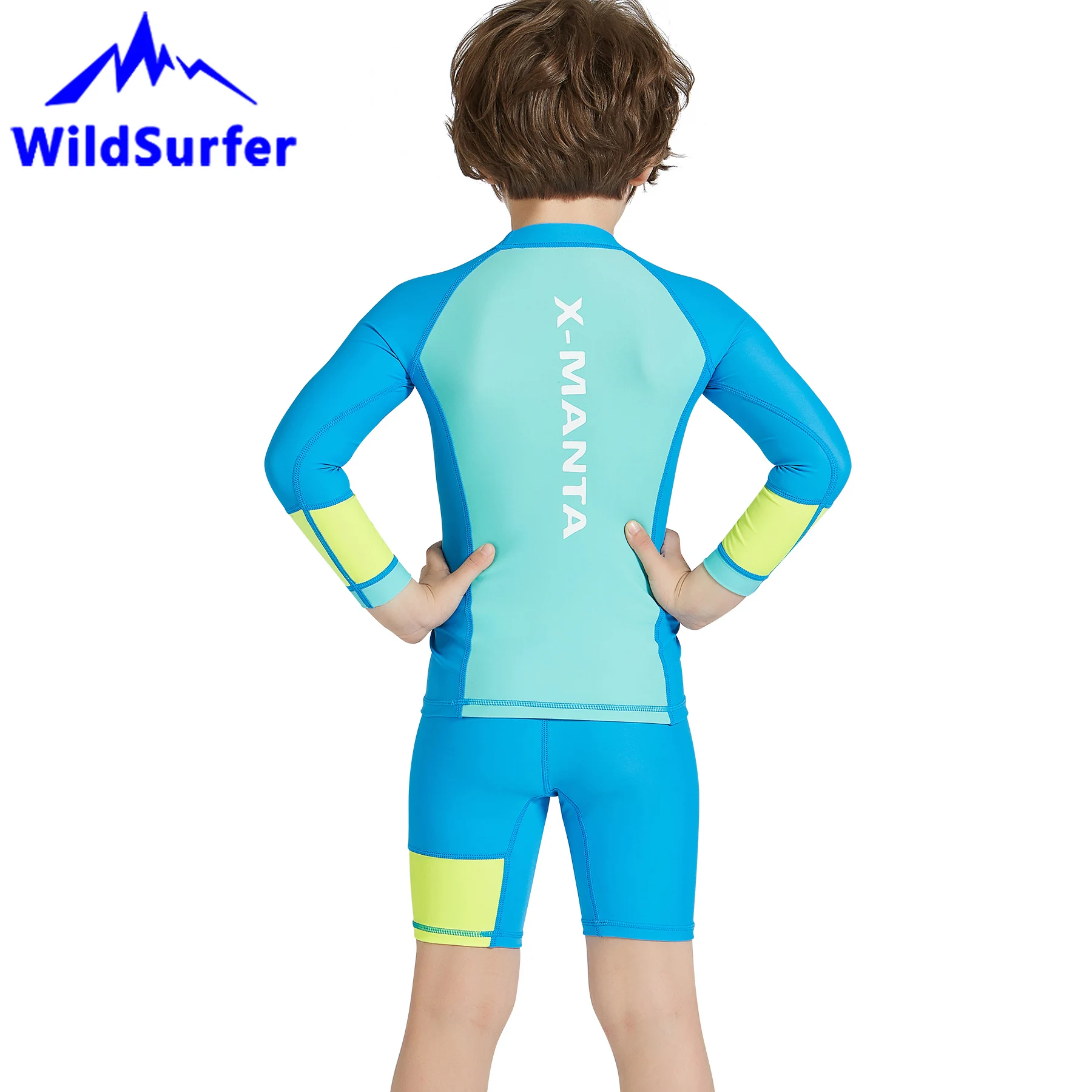 WildSurfer/костюмы из двух предметов От 2 до 12 лет детский купальный костюм для
