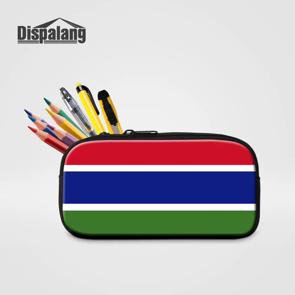 Pencil Case15 Dispalang женские многофункциональные косметички 3D Национальный флаг канцелярские принадлежности Детская гелевая ручка сумка для девочек и мальчиков пеналы для студентов - Цвет: Pencil Case15