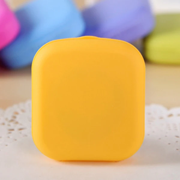 Новый милый стиль карманный мини футляр для контактных линз дорожный набор