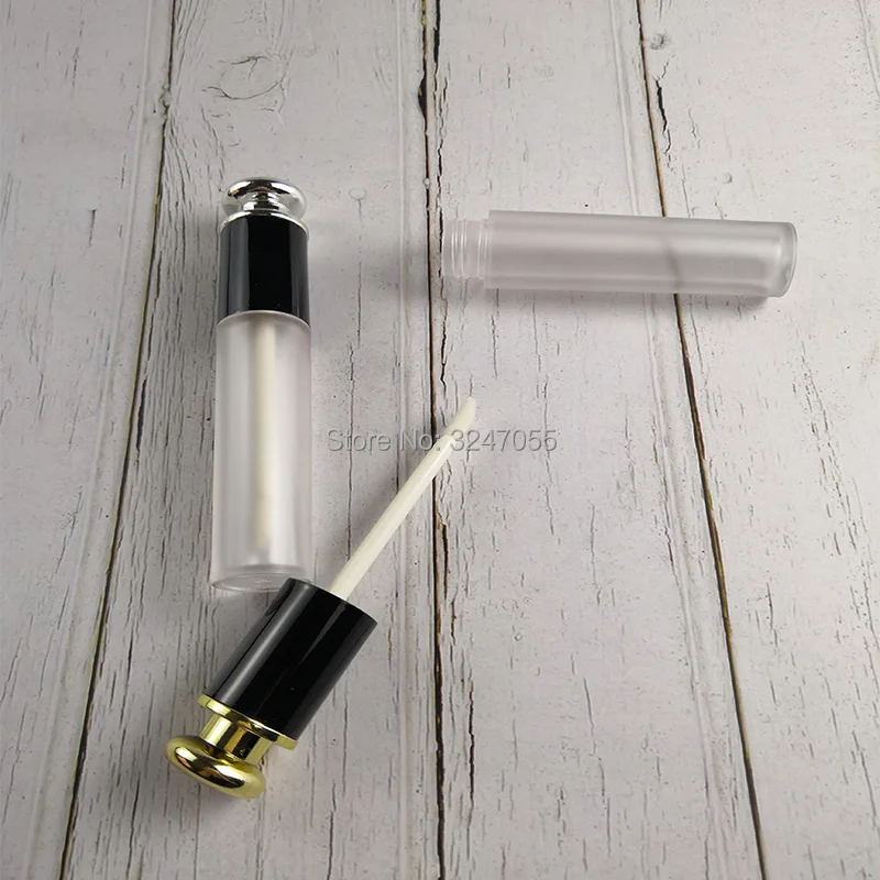 Матовый пластиковый косметический контейнер для краски губ пустой матовый