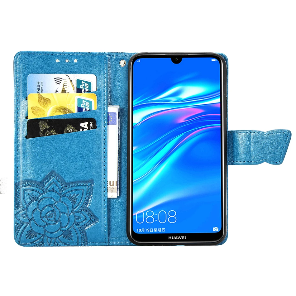 Бабочка с откидной крышкой с отделением для карт с чехол для samsung Galaxy S10 S10e S9 S8 плюс S7 край J4 J6 A7 M10 M20 A10 A30 A40 A50 чехол для телефона