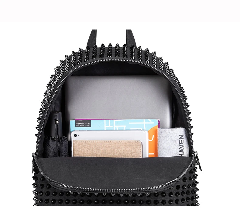 Women Luxury Backpack High Quality Rivet Canvas Backpack Ladies Travel Bagpack Mochila School Bags For Girls Back Pack Sac A Dos