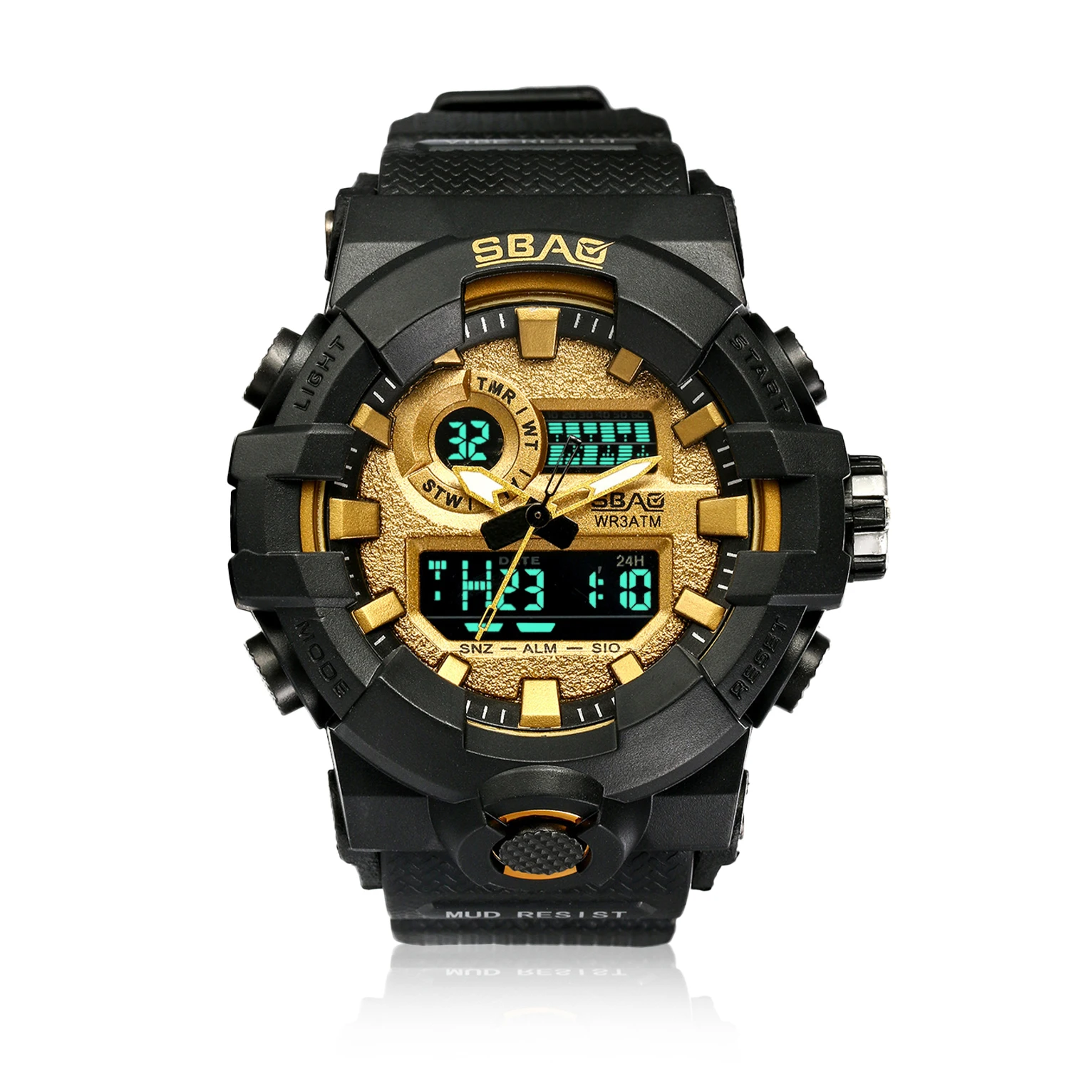 

LANCARDO Black Men's Quartz Wristwatch Top Brand Luxury Week Display Casual Sports Watch High Quality Analog Relogio Masculino