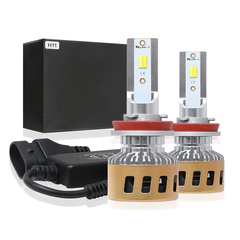 S5 2 шт. H7 H4 Светодиодная лампа Hi Turbo H11 автомобильная фара авто 12 В ходовые огни Led Hb3