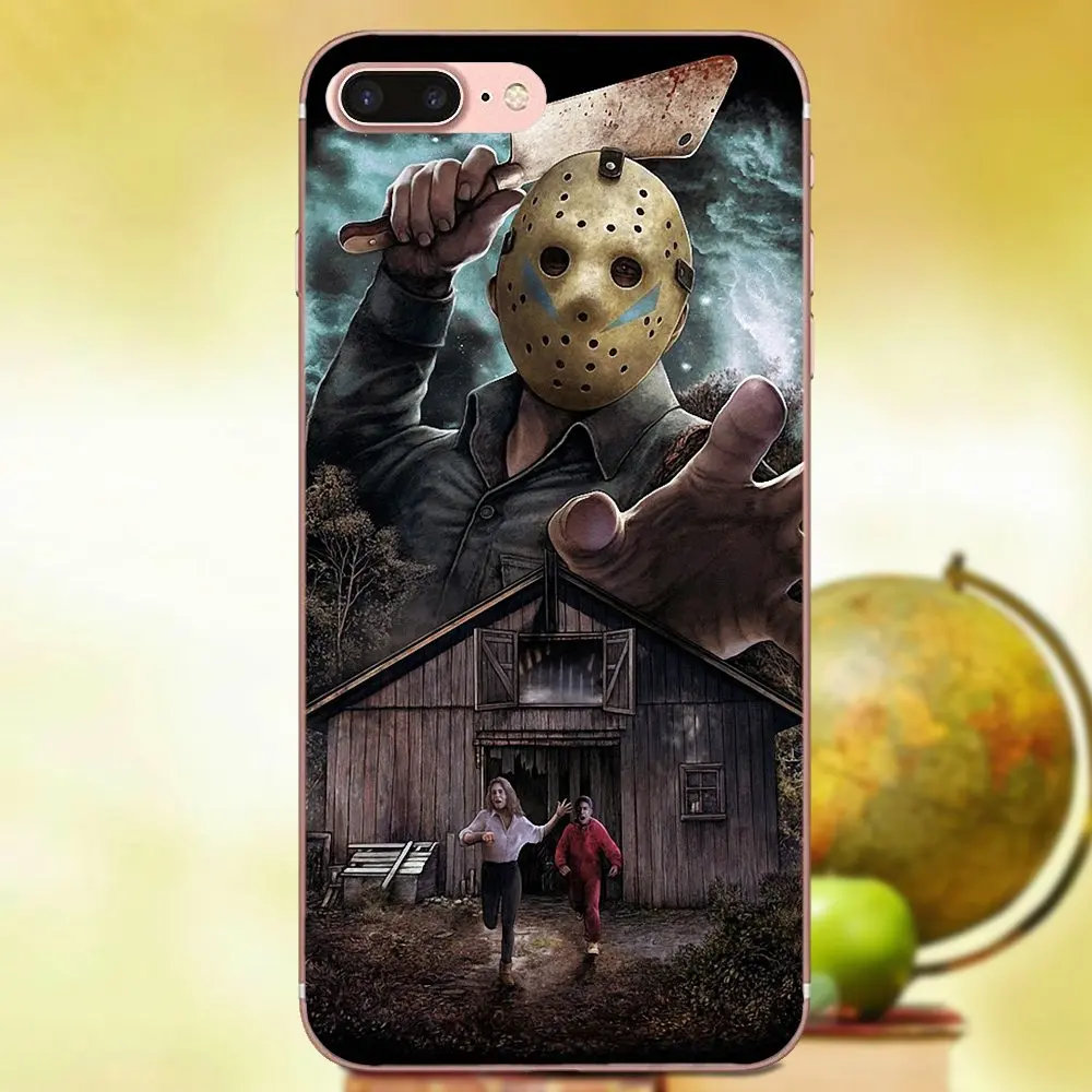 Мягкая розничная продажа новая мода для Xiaomi Redmi Note 2 3 3S 4 4A 4X 5 5A 6 6A Pro Plus 2019 Jason Vorhees
