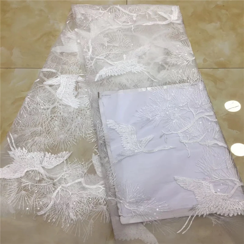 Madison wine tulle lace fabric 2019 nigerian french net with sequins mesh embroidery high quality 5yard/lot | Дом и сад
