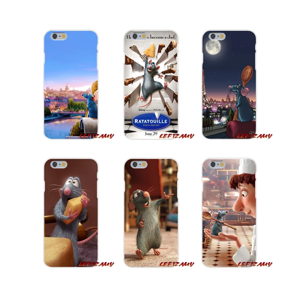 Аксессуары чехлы для телефонов Чехлы iPhone X XR XS MAX 4 4S 5 5S 5C SE 6 6S 7 8 Plus ipod touch Ratatouille Pixar