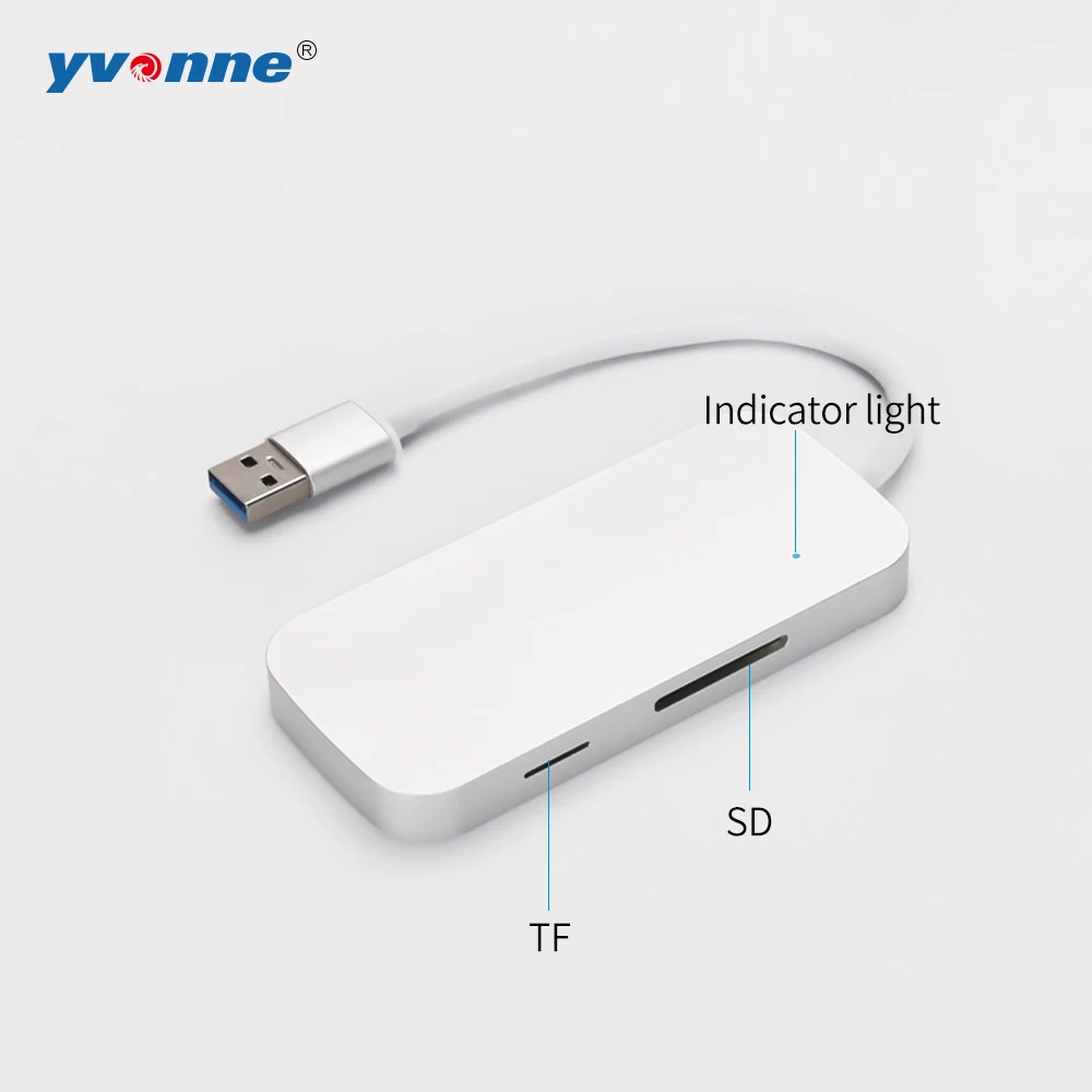 Yvonne USB 3 0 кард-ридер SD Micro смарт-кард-ридер для Samsung Sandisk карты памяти адаптер |