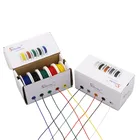 Многожильный медный провод 30awg, 50 мкоробка, UL 1007, луженая, 5 цветов в коробке, многожильный кабель PCB