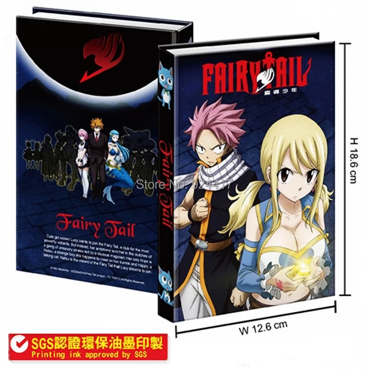 Animation/Fairy Tail Natsu Dragneel/Lucy Heartphilia fine Notebook / stationery Daily Necessities | Канцтовары для офиса и