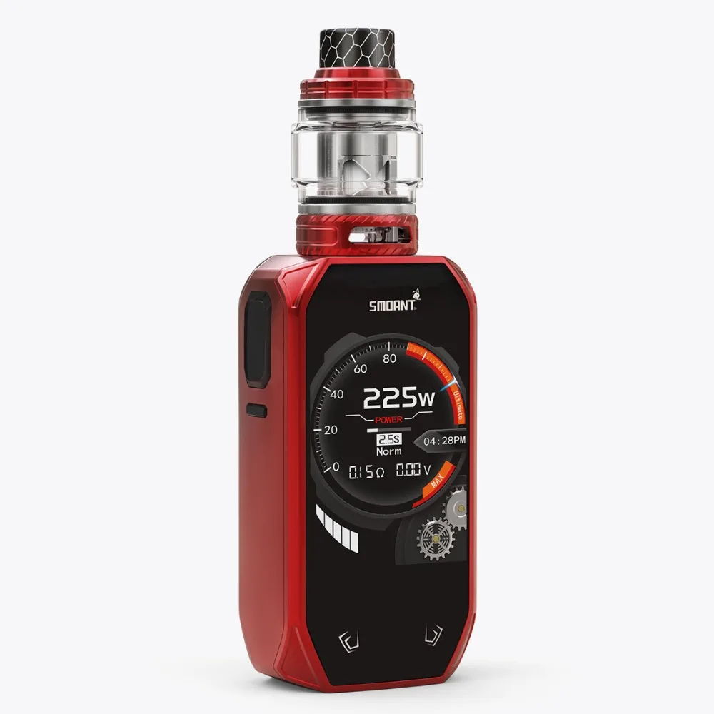 Smoant Naboo 225 Вт комплект сенсорная кнопка Макс 2 4 дюймов экран с мл/2 мл танк