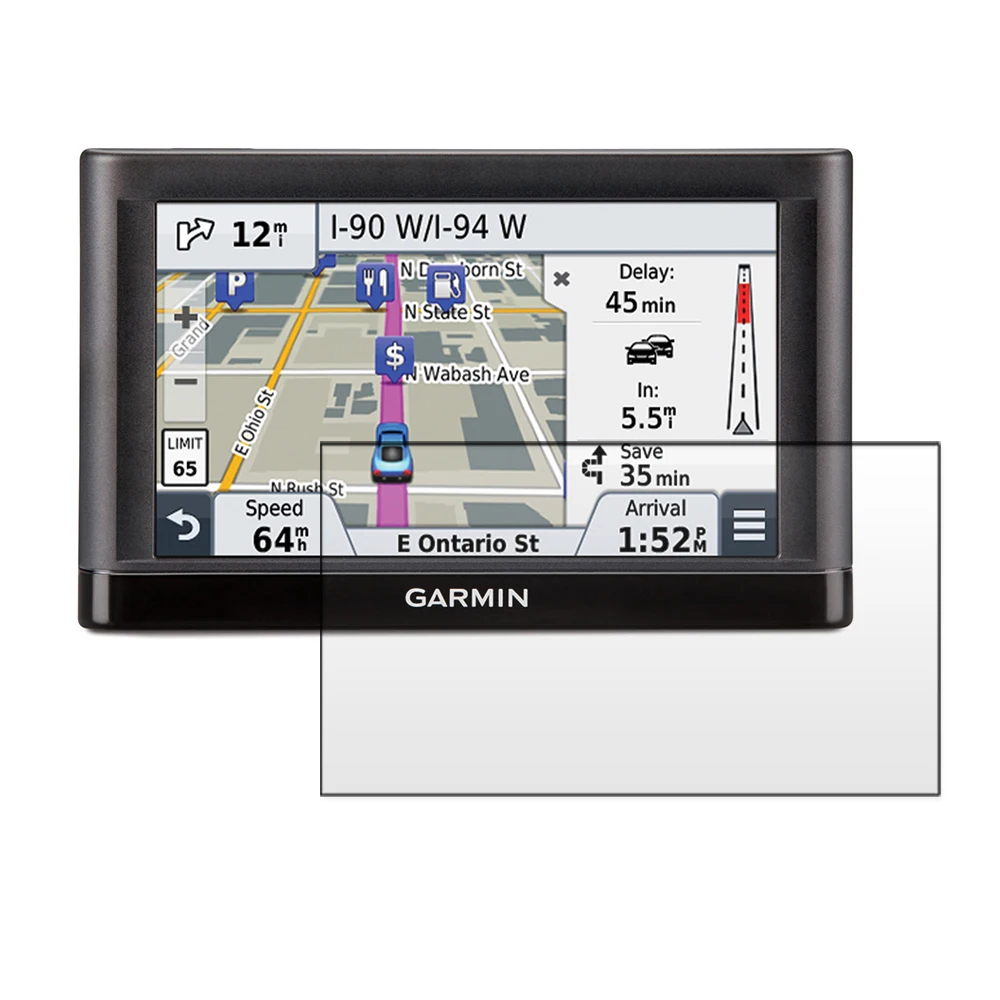 3x Антибликовая Защитная пленка для ЖК экрана телефона Garmin Nuvi 55 55LM 55LMT GPS|lcd screen