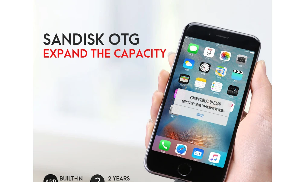 Sandisk OTG USB флеш-накопитель 16 ГБ 32 ГБ 64 ГБ 128 ГБ флэш-накопитель 3,0 USB флэш-диск для iPhone iPad iPod APPLE MFi с помощью JetDrive Go 500