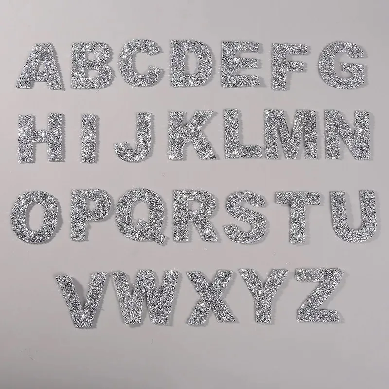 26 шт./компл. 3D Стразы A-Z английские буквы гладить на заплатка для одежды сумки DIY Украшение Алфавит Аппликация патч 5 цветов
