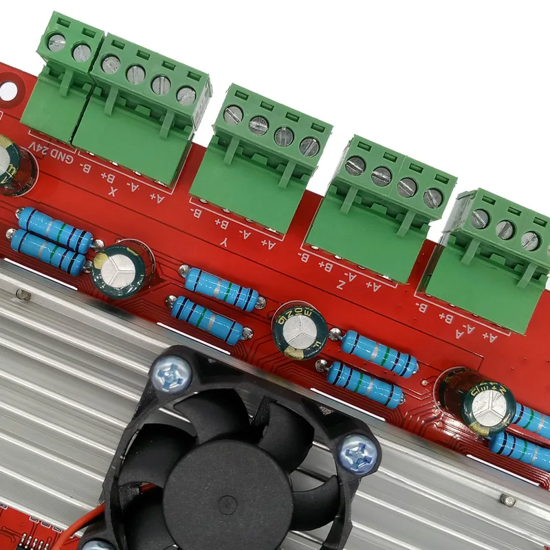 Коммутационная плата MACH3 CNC USB 100 кГц 4 оси интерфейс драйвер motion контроллер драйвер платы с вентилятором
