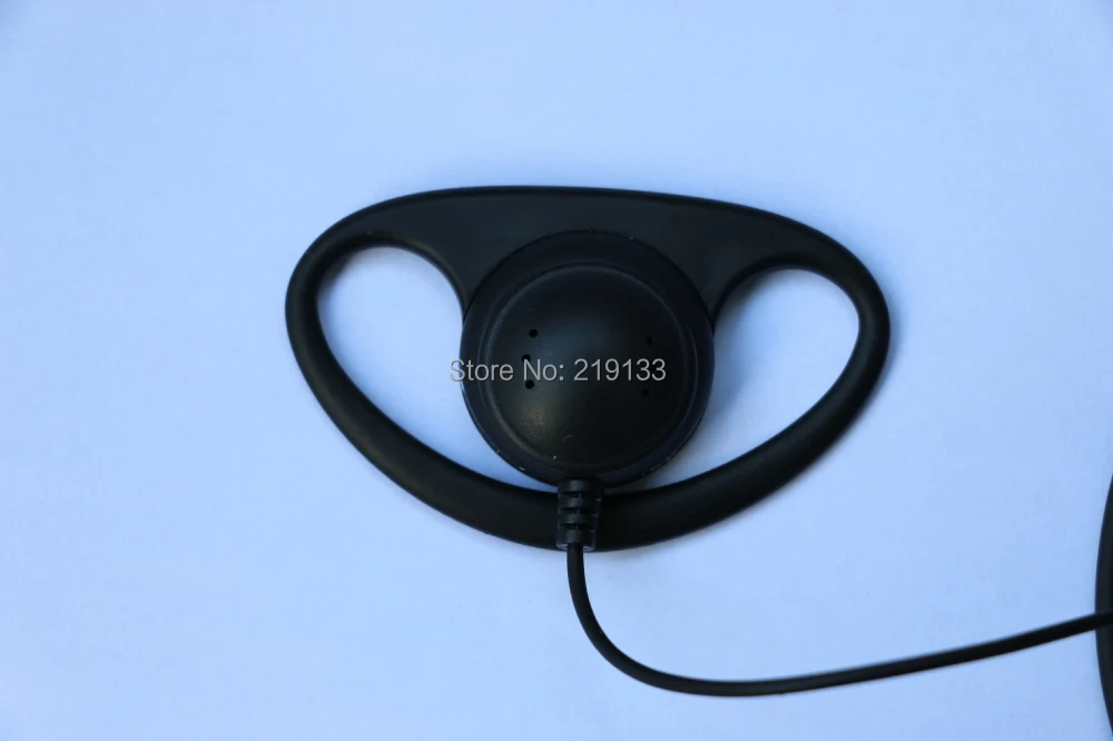 D в форме гарнитуры 1 шт. 2 Pin уха наушник bluetooth гарнитура PTT с микрофоном для Fone Baofeng иди и болтай Walkie Talkie “иди и UV-5R 777 888s WOUXUN HYT радио Puxing