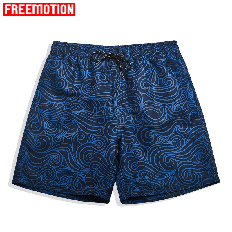 NEW Brand men's swim board surfing shorts Mens Sexy print Sweatpants Man Jogger Boxers Beach sports Shorts Swimsuits | Спорт и
