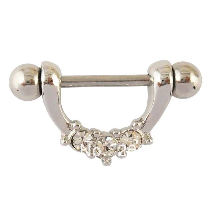 6 шт./лот оптовая продажа кольцо для соска Пирсинг ювелирные изделия без никеля|body