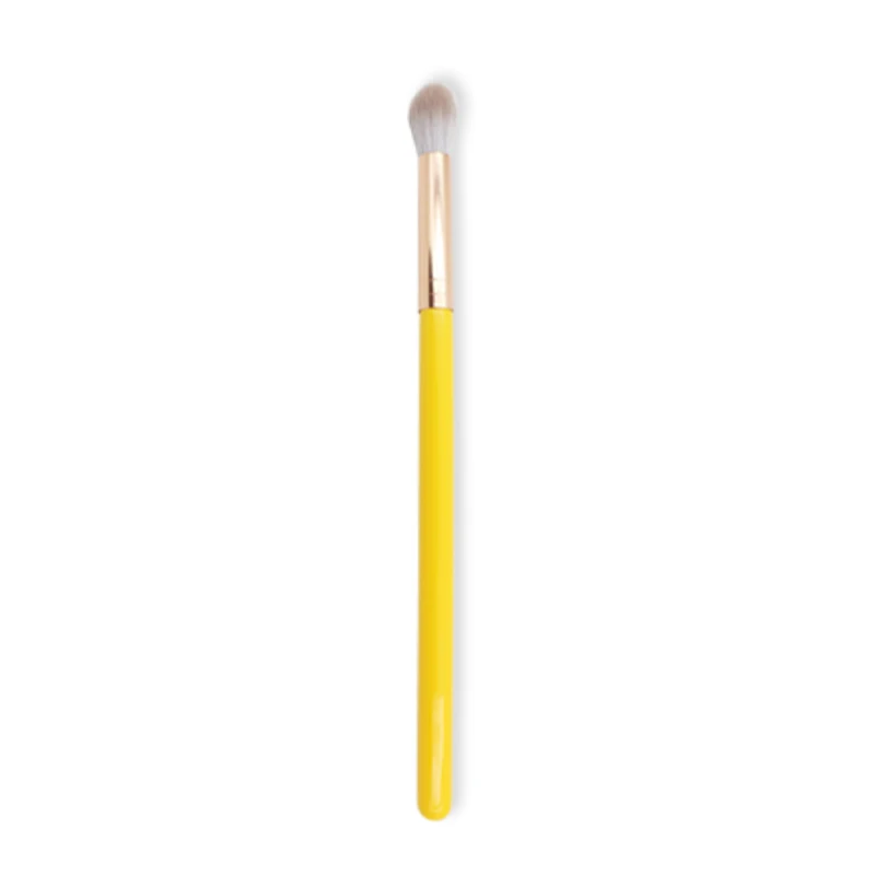 Blending brush BBL 1 шт. ярко-желтая Кисть для макияжа Пудра основа румяна губ хайлайтер скульптурные тени для век Кисть для смешивания инструменты для макияжа - Handle Color: Blending brush