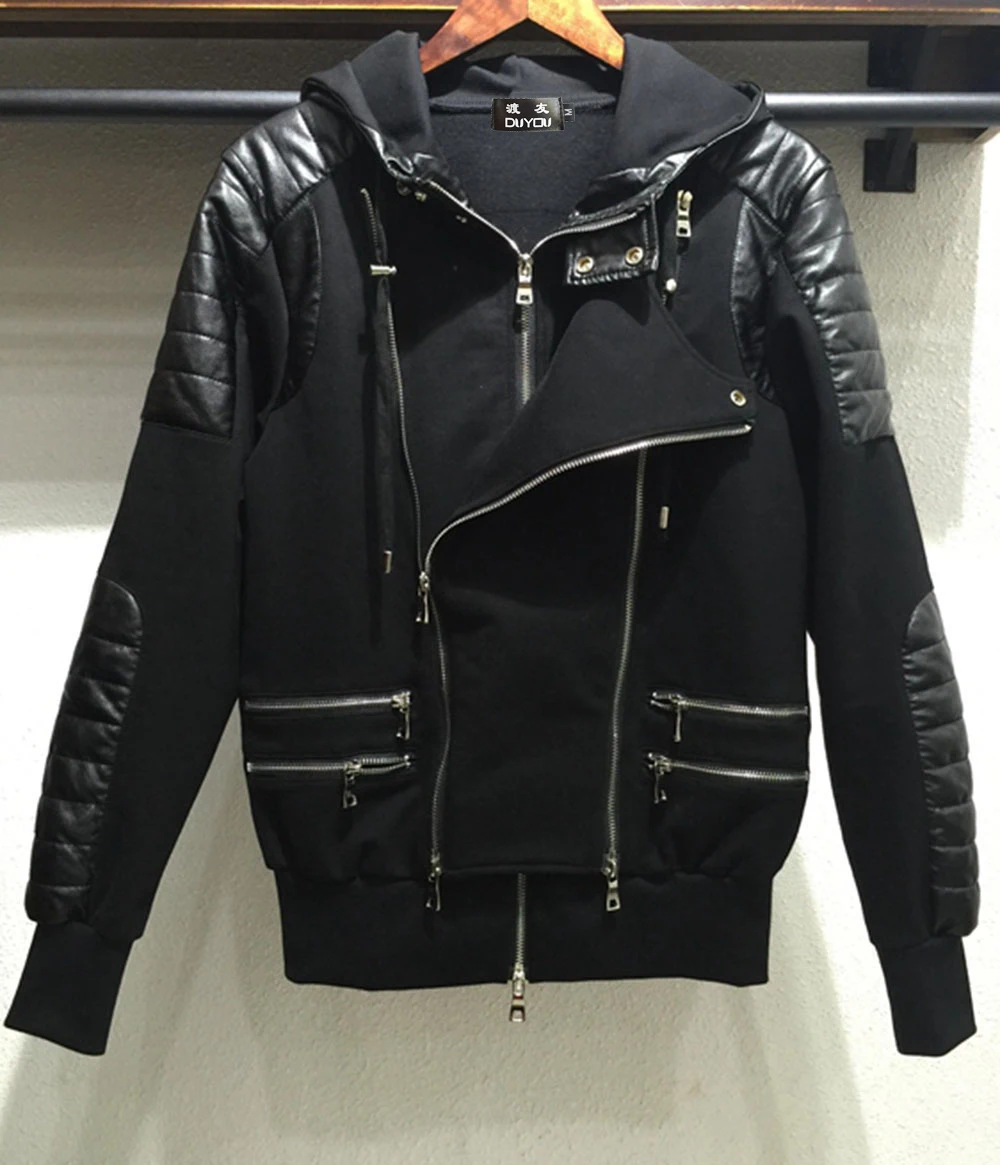 Новое поступление 2019 Осенний брендовый модный мужской кардиган на двойной