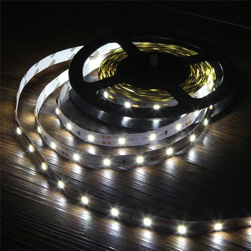 Гибкая светильник SMD 2835 5 м ярче чем 120 LED полоска с 60/180/240/3528 светодиодов на метр 12 В