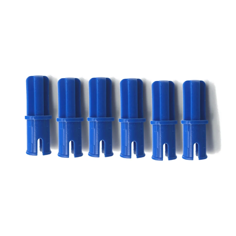 100 шт./лот MOC кирпичные детали Technic Axle Pin с фрикционными гребнями удлиненные