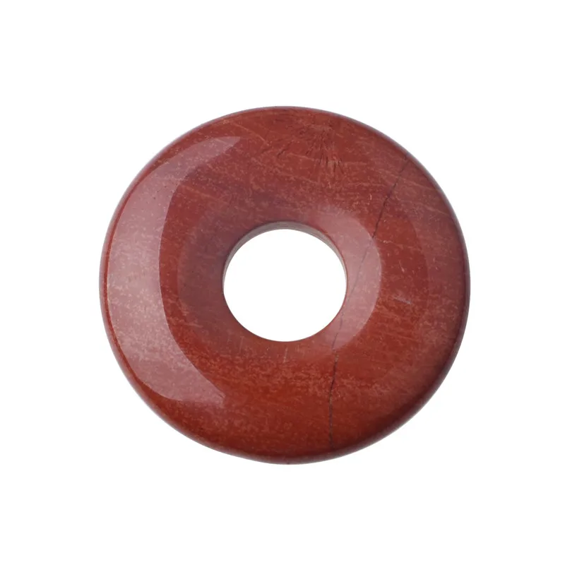 40mm Quartz Stone Coin Pendant DIY Jewelry Focal Bead Raw Materials opal pendant