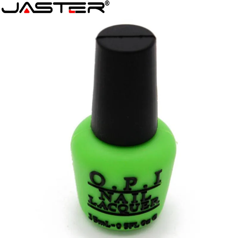 JASTER, рекламная мини-карта, внешний накопитель, USB 2,0, 4 ГБ, 8 ГБ, 16 ГБ, 32 ГБ, 64 ГБ, Модный женский лак для ногтей, USB флеш-накопитель