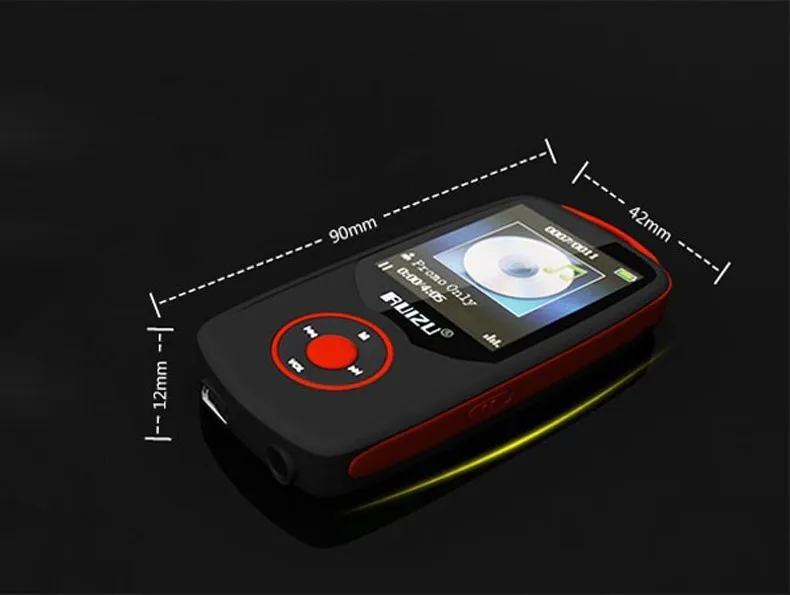 Ruidu X06 Bluetooth MP3 1,8-дюймовый TFT ЖК-экран Спортивный музыкальный плеер fm-радио без потерь высококачественный рекордер Walkman