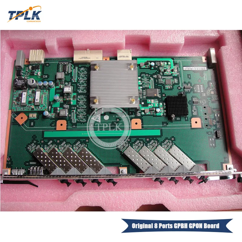 100% оригинальная сервисная плата Hua wei 8 портов GPBH GPON с модулями B + C SFP для Huawei OLT MA5608T