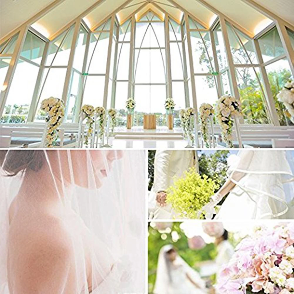 Фата свадебная женская с жемчугом свадебное платье 4 слоя фаты свадебные