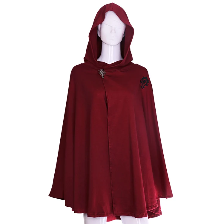 

Game WoW Alliance Cloak Cosplay Costume Unisex Adult Hoodie Cape Poncho Halloween Carnival Uniforms