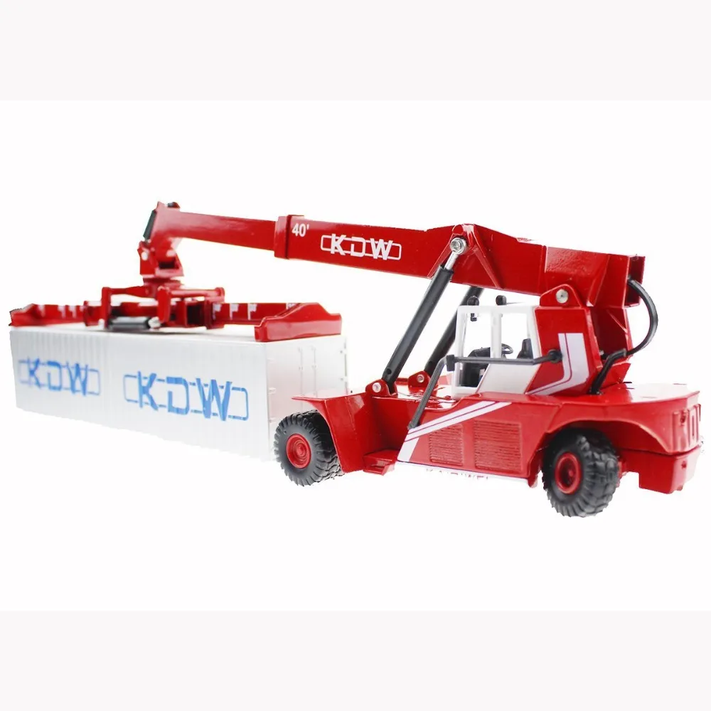 Инженерная модель контейнер фронтальная тележка литая 1:50 большой размер