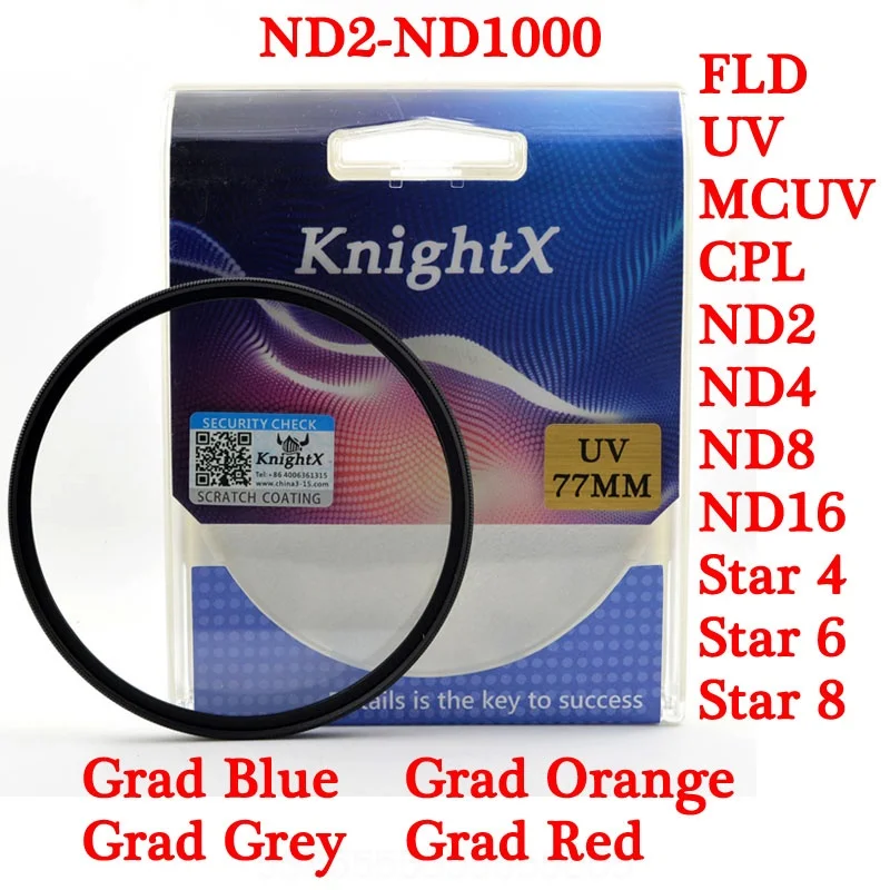 Поляризационный фильтр для объектива FLD UV CPL ND Star 49 мм 52 55 58 62 67 72 77 Sony Canon Nikon d5300 d7200