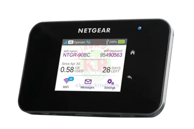 Старый и Подержанный разблокированный Aircard 810S cat11 600 Мбит/с 4g Роутер с слотом для sim