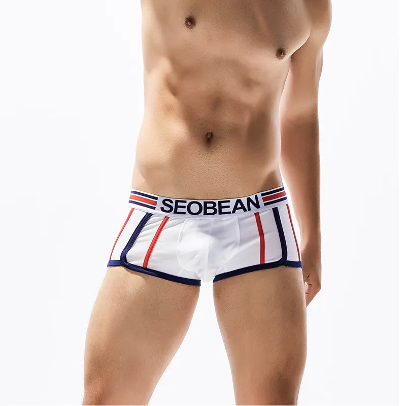 SEOBEAN мужские пикантные трусы-боксеры Модные трусы Jacobs нижнее белье прозрачные