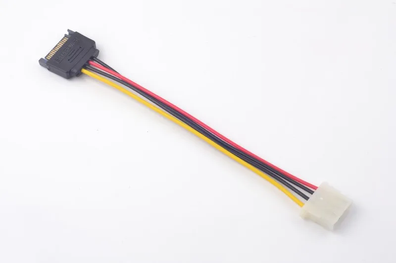 Высокое Качество SATA 15Pin папа к IDE 4Pin Женский адаптер питания преобразования