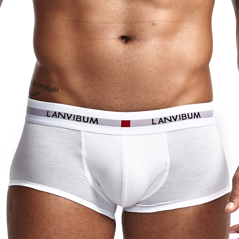 Трусы боксеры Boxershort мужские нижнее белье из вискозы хлопковые трусы для геев