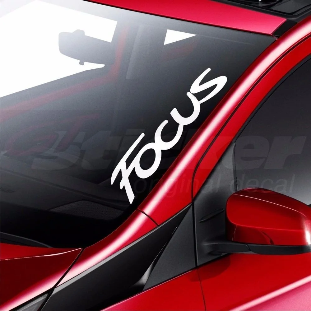 Наклейка для ветрового стекла автомобиля Ford Focus задняя наклейка на бампер окно