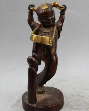 Медная латунь китайские ремесла Азиатский 8 &quotКитайский народный