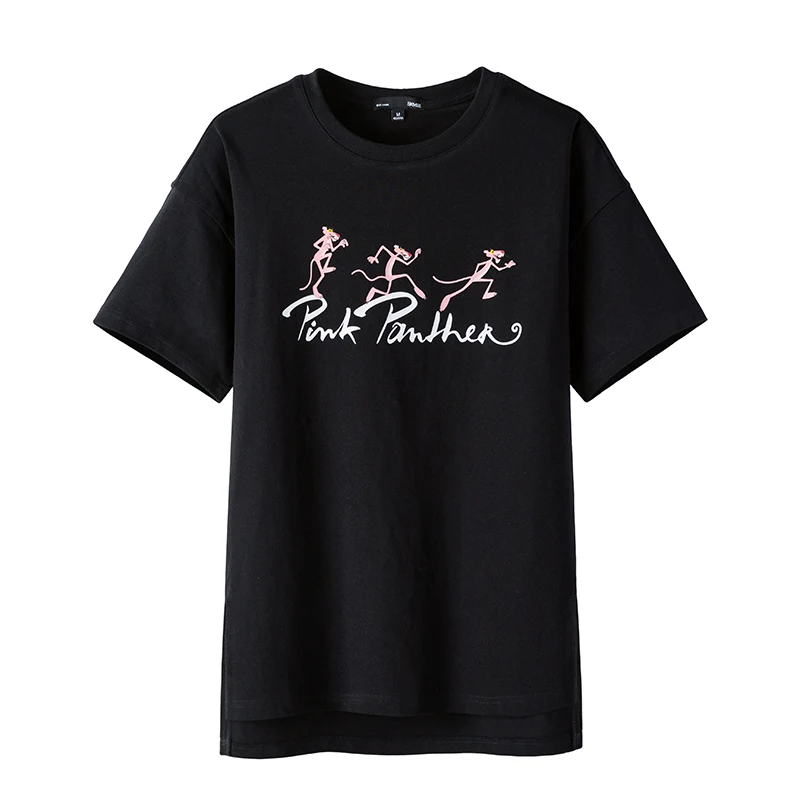SEMIR Женская футболка из 100% хлопка с коротким рукавом в рубчик круглым вырезом