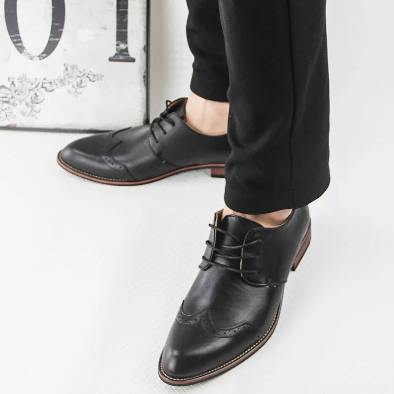 Men Designer Shoes Spring Leather High Quality Brand Comfortable Fashion #MPX8116166 | Обувь