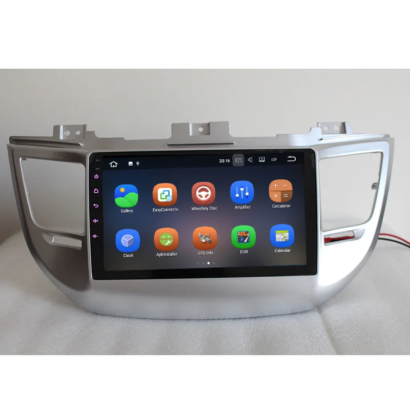 Автомобильный DVD-плеер Lenvio 2 Гб ОЗУ Android 7 1 для Hyundai Tucson 2014 2015 2016 четырехъядерный