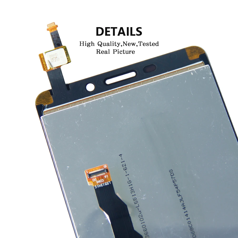 ЖК-дисплей 5 ''для Lenovo A5600 A5860 A5890 с сенсорным экраном и дигитайзером 1280x720 в