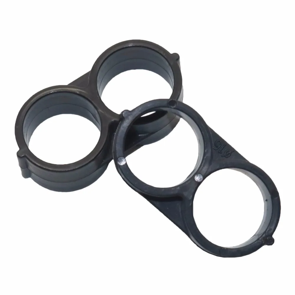 10 шт. 8 образные складные пластиковые заглушки для шланга 16 мм|irrigation pipe fittings|irrigation