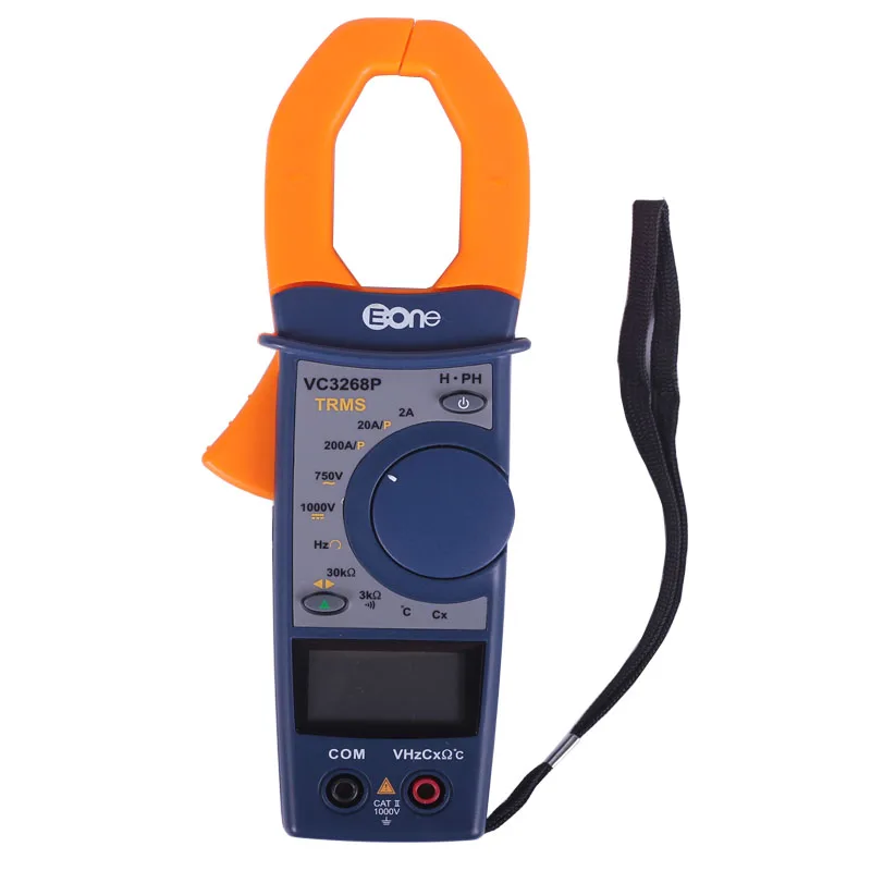 High Precision True RMS Digital Clamp Multimeter VC3268P Power Meter AC/DC Volant Current Temperature Capacitance | Инструменты