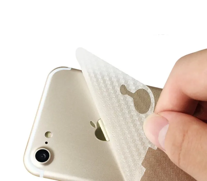 5 шт./лот для iphone 8 plus XS MAX полная 3D Защитная пленка задней панели из углеродного